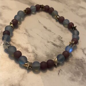 Elegant star beaded bracelet